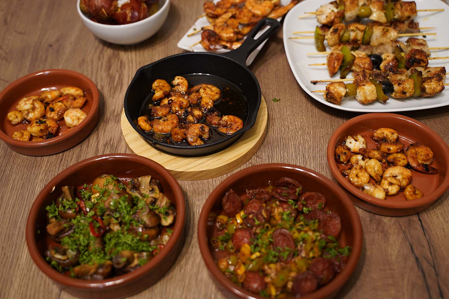 Spanischer Abend - wir machen ein Tapas Buffet - Jürgen kocht