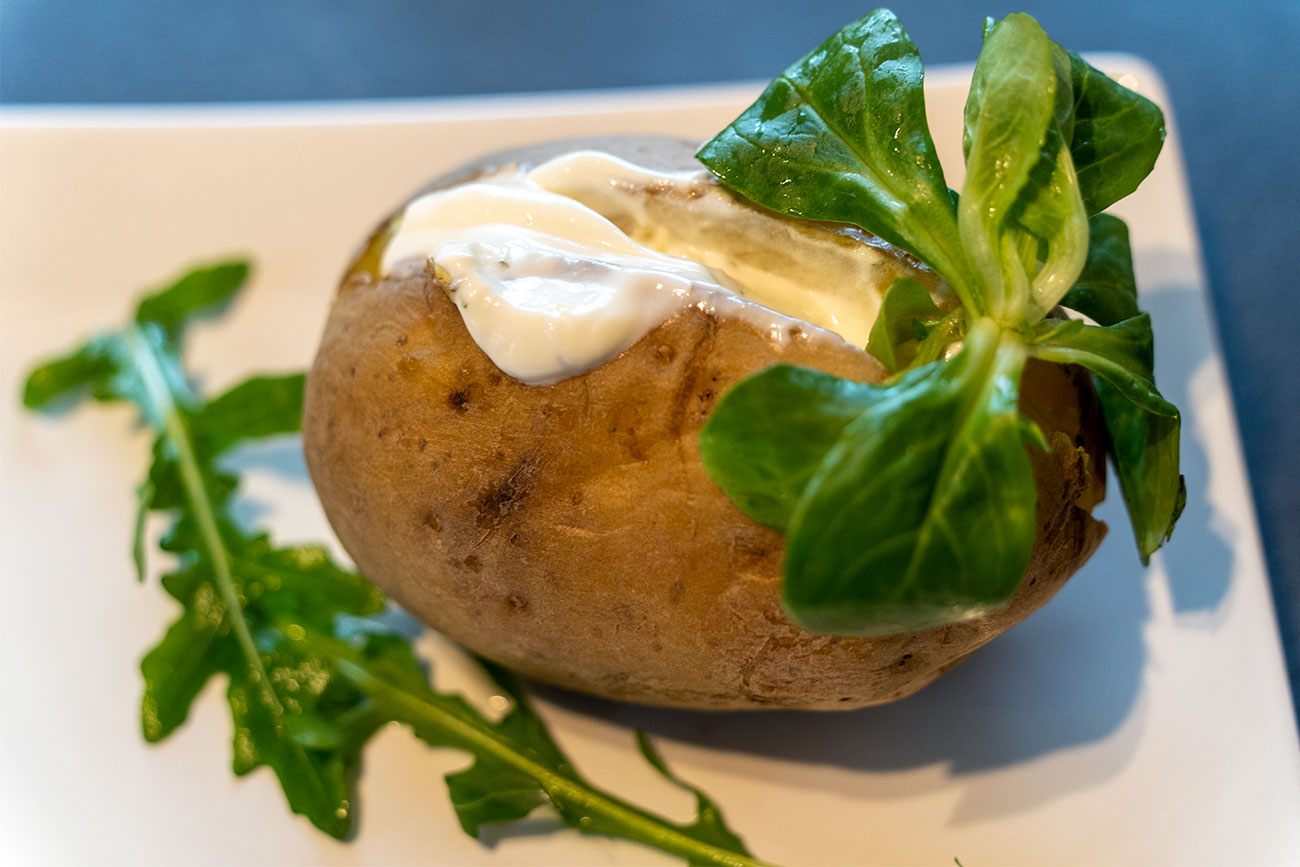 Ofenkartoffel mit Sour Cream - Jürgen kocht