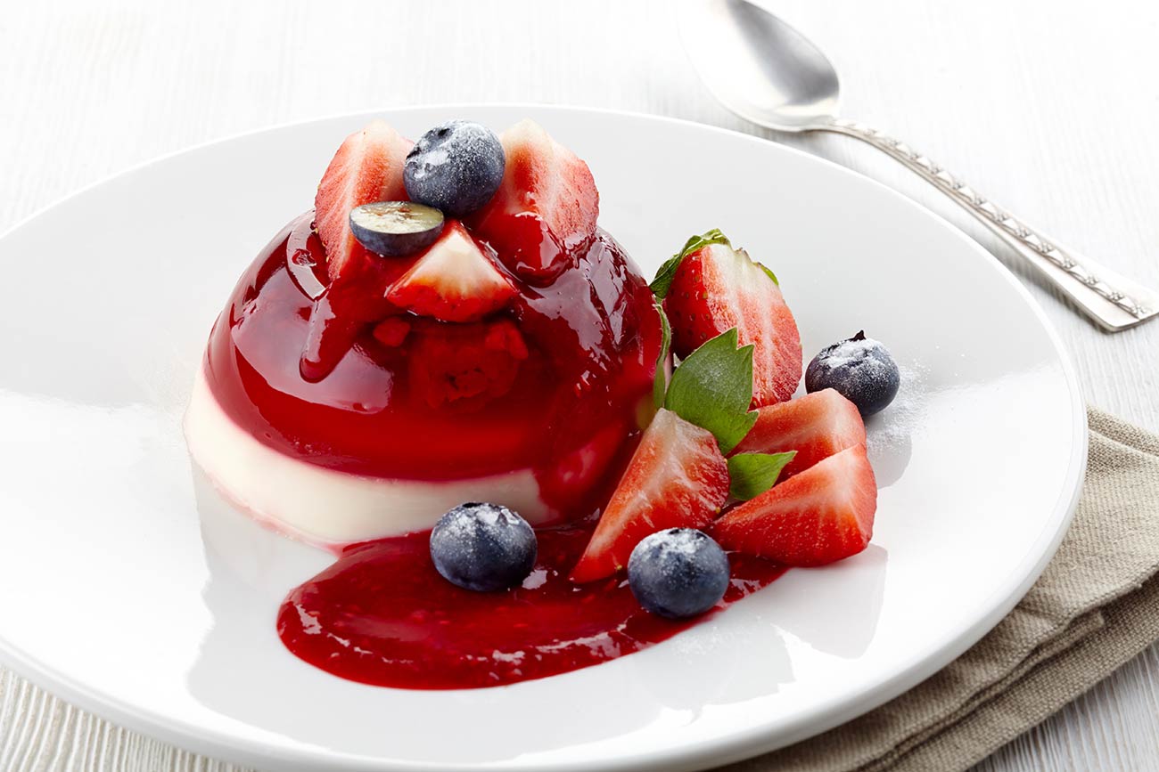 Panna Cotta mit Beeren - Jürgen kocht